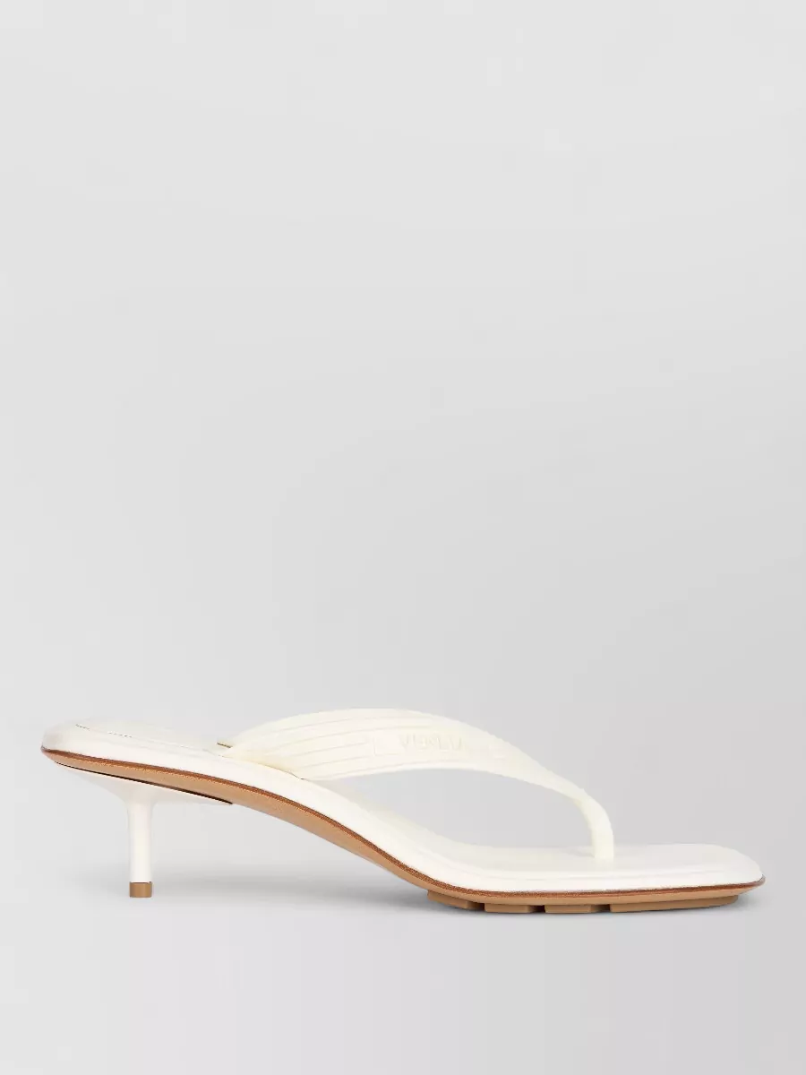 Bottega Veneta leather kitten heel sandals