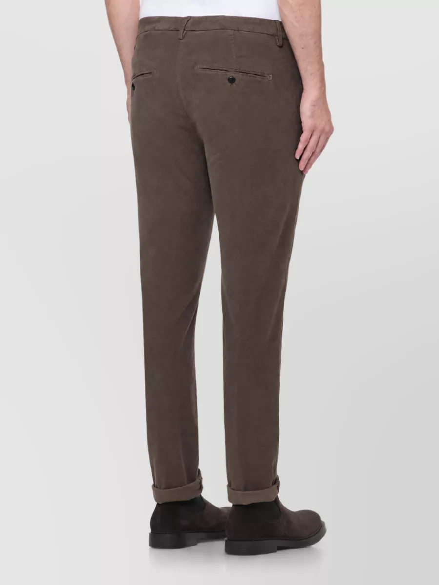 Dondup Corduroy Straight-Leg Chinos