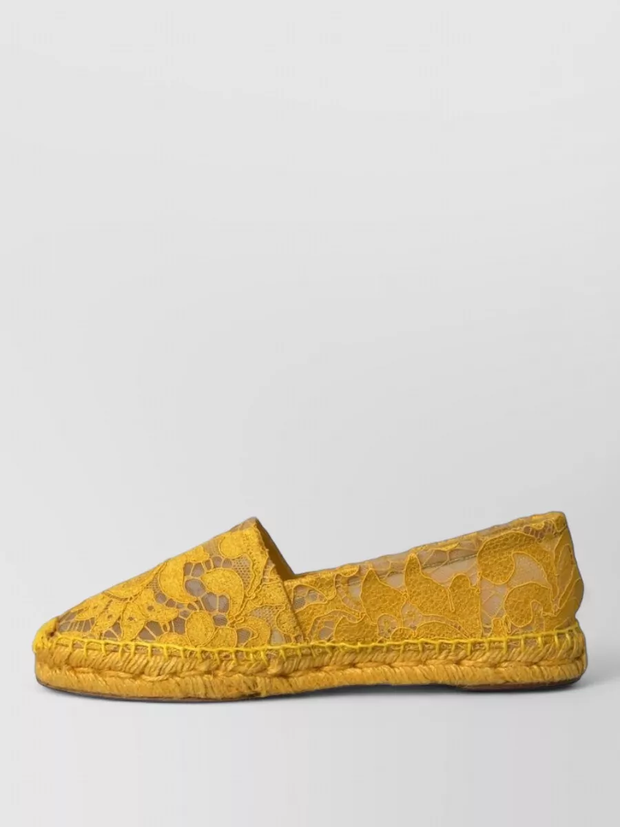 Dolce&Gabbana Lace Espadrilles