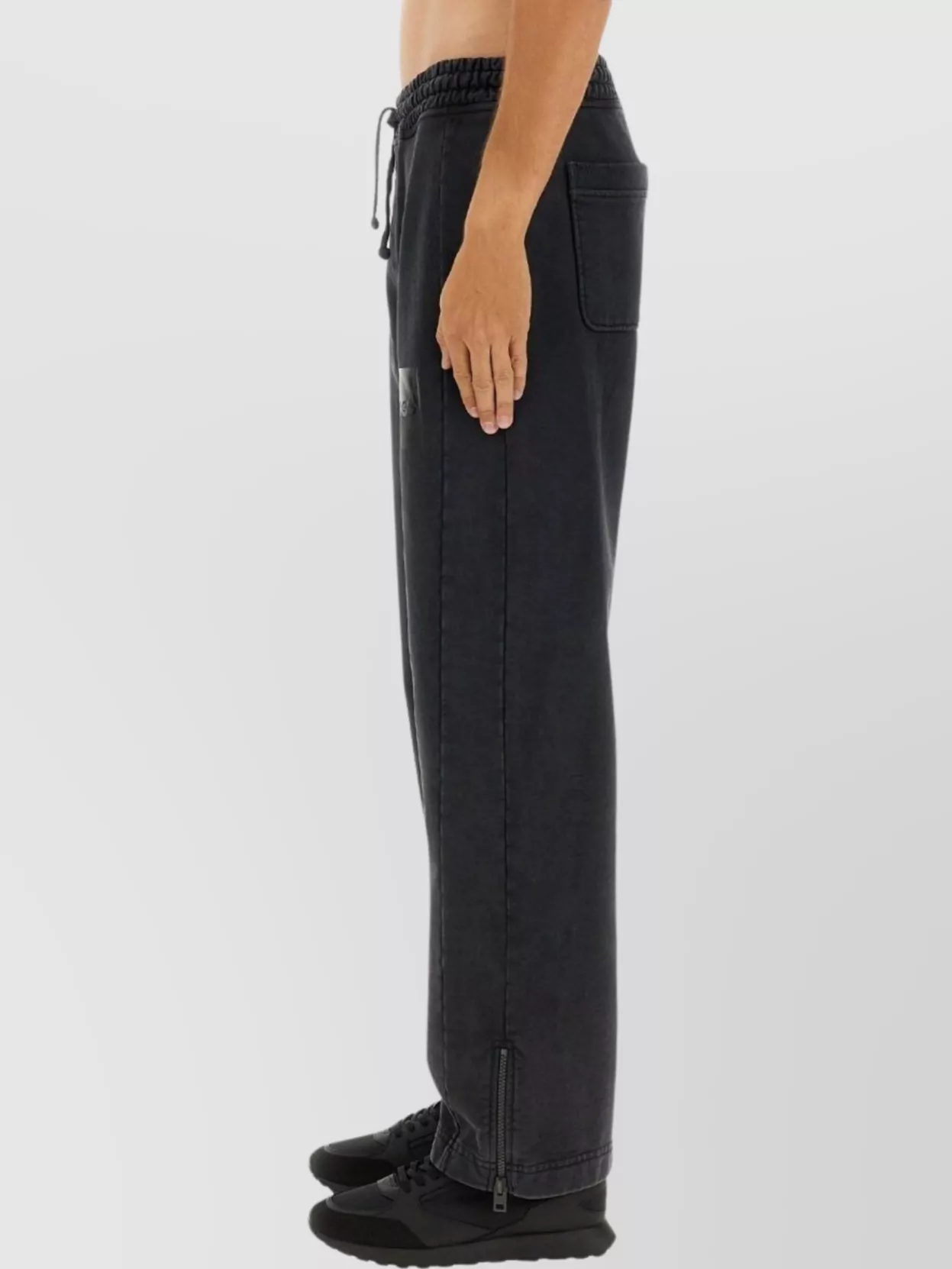 Hugo Comfortable Trousers With Zippers And Pockets