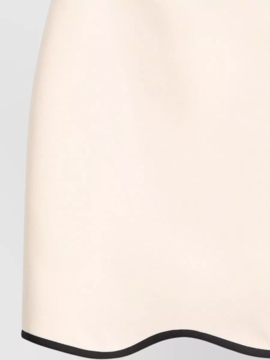 Valentino Wool Silk Suit Skirt