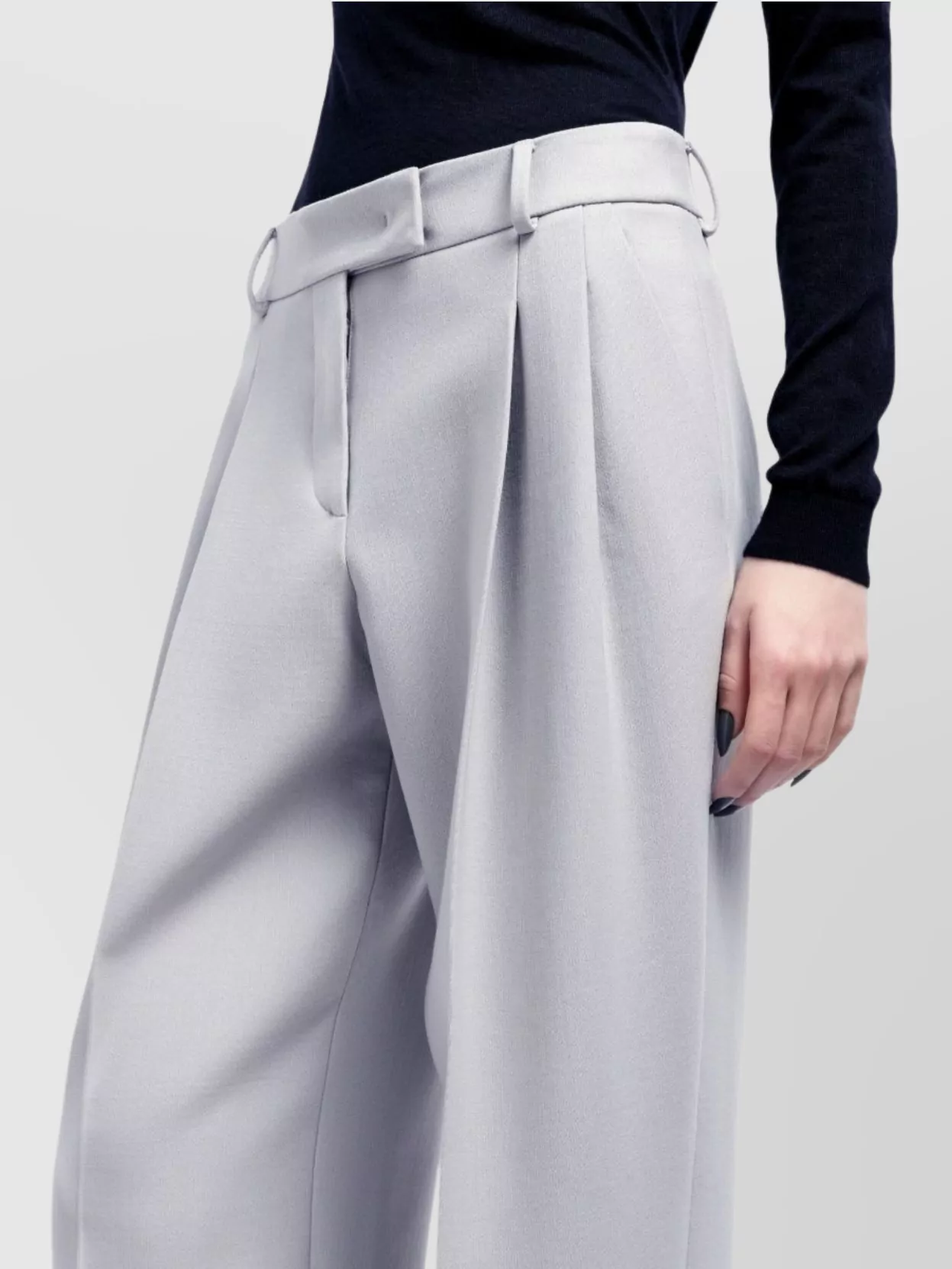 Giorgio Armani Tailored Trousers With Pockets And Pleats