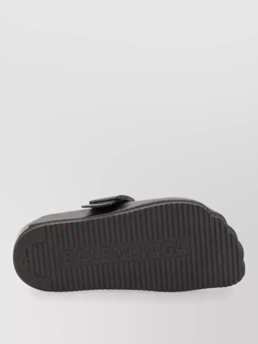 Balenciaga Leather Sunday Mules