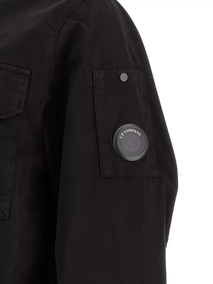 C.p. Company Cotton Gabardine Shirt Jacket
