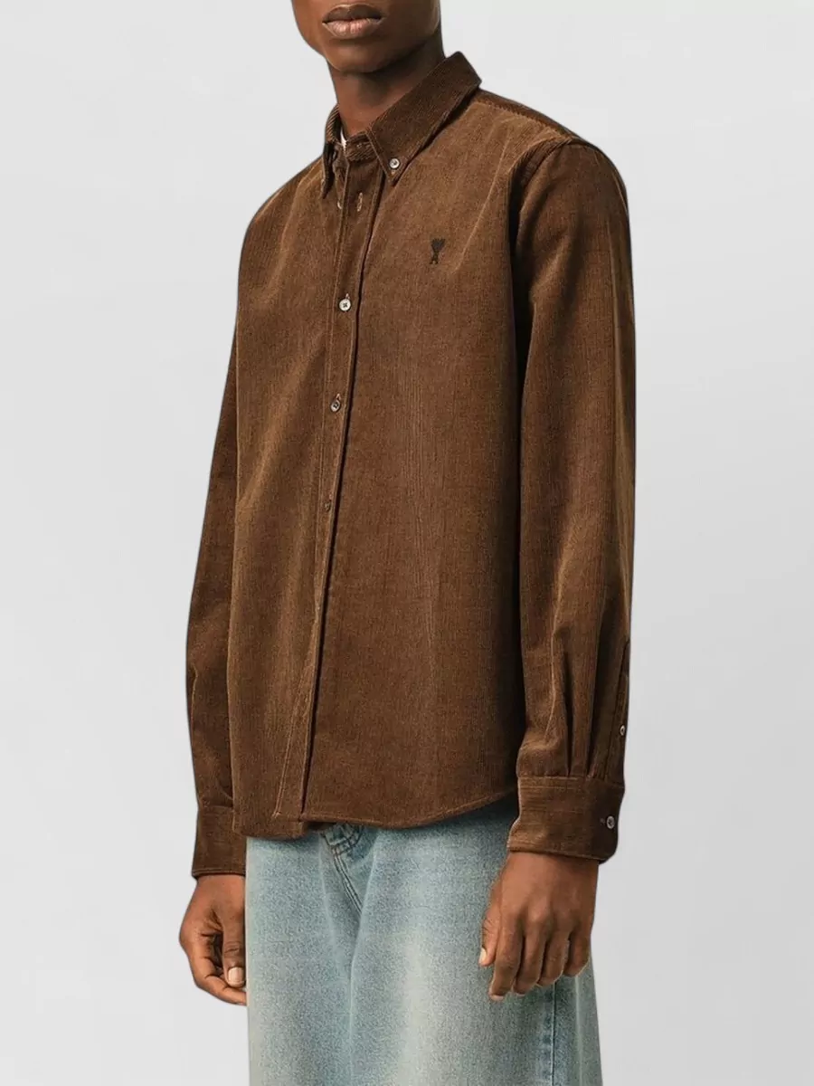 Ami Paris Corduroy Shirt
