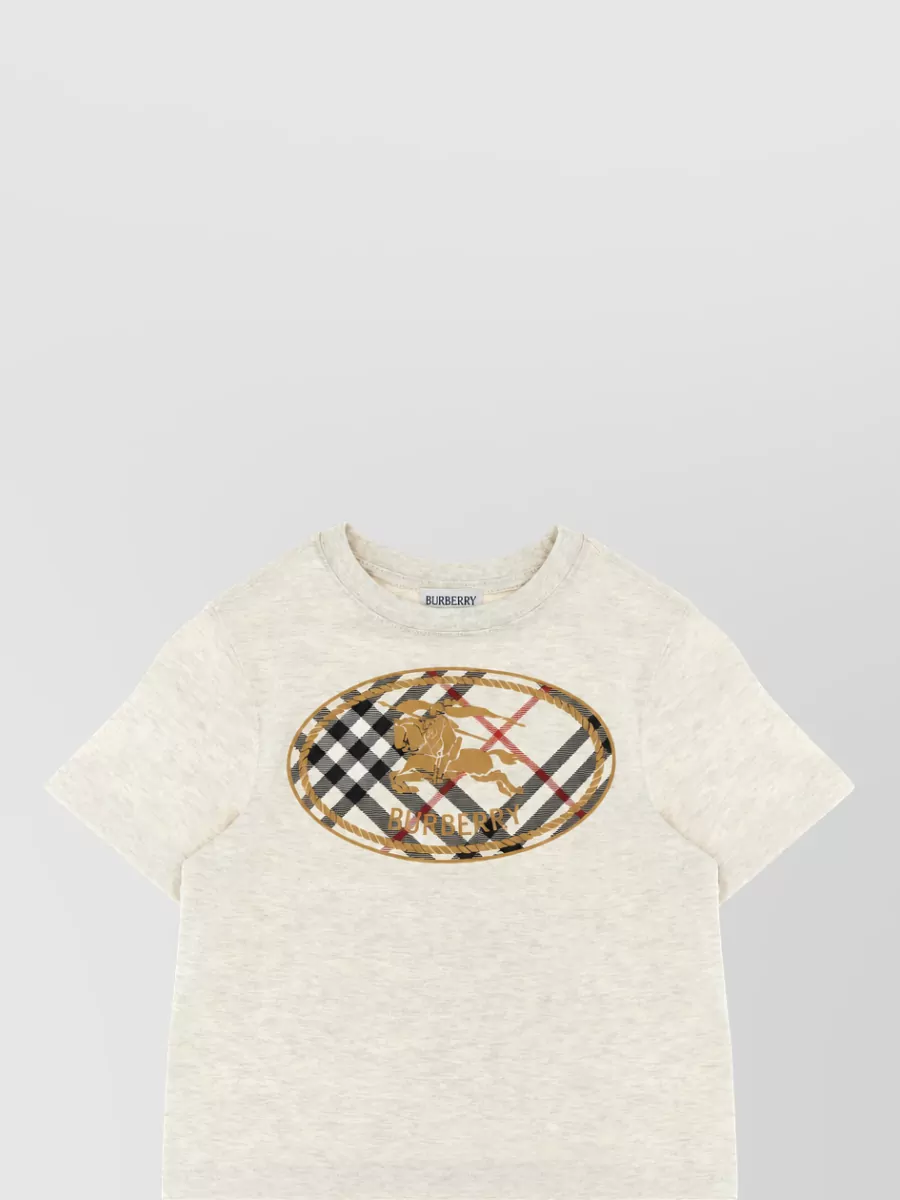 Burberry Printed Terry Cotton Regular-Fit T-Shirt