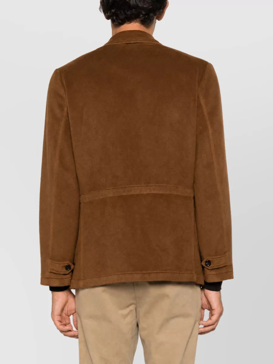 Boglioli Cashmere Single Breasted Coat