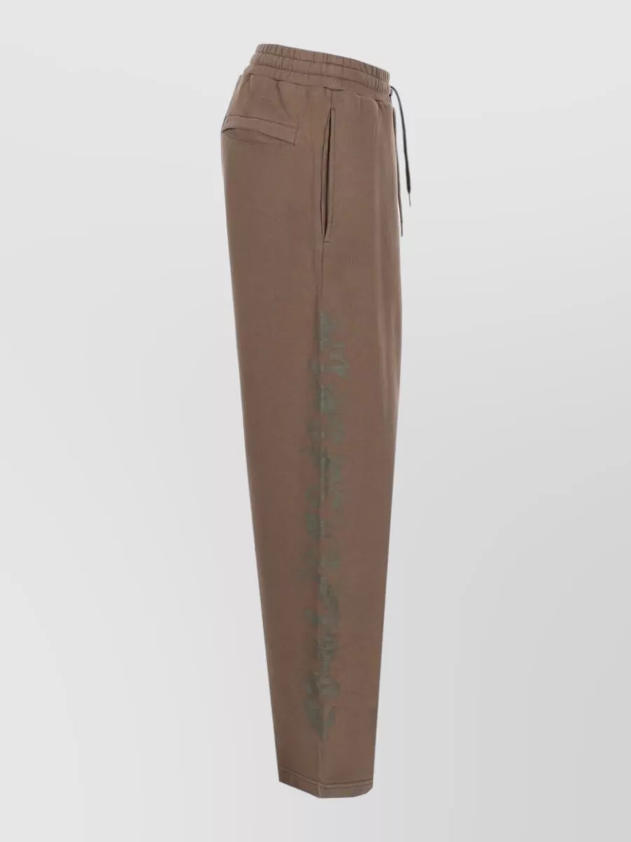 Diesel Cotton Hemp Loose Fit Trousers