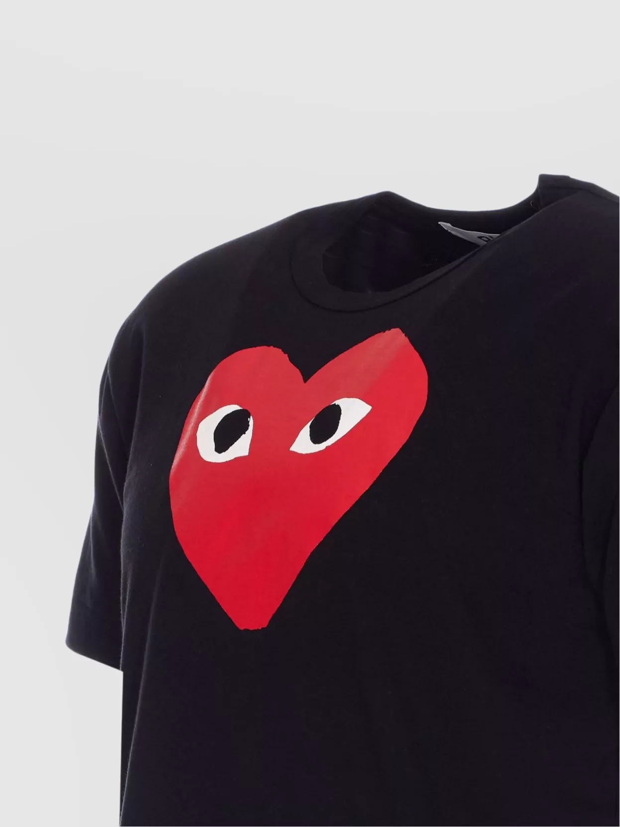 Comme Des Garçons Play Heart Logo Graphic Crewneck T-Shirt