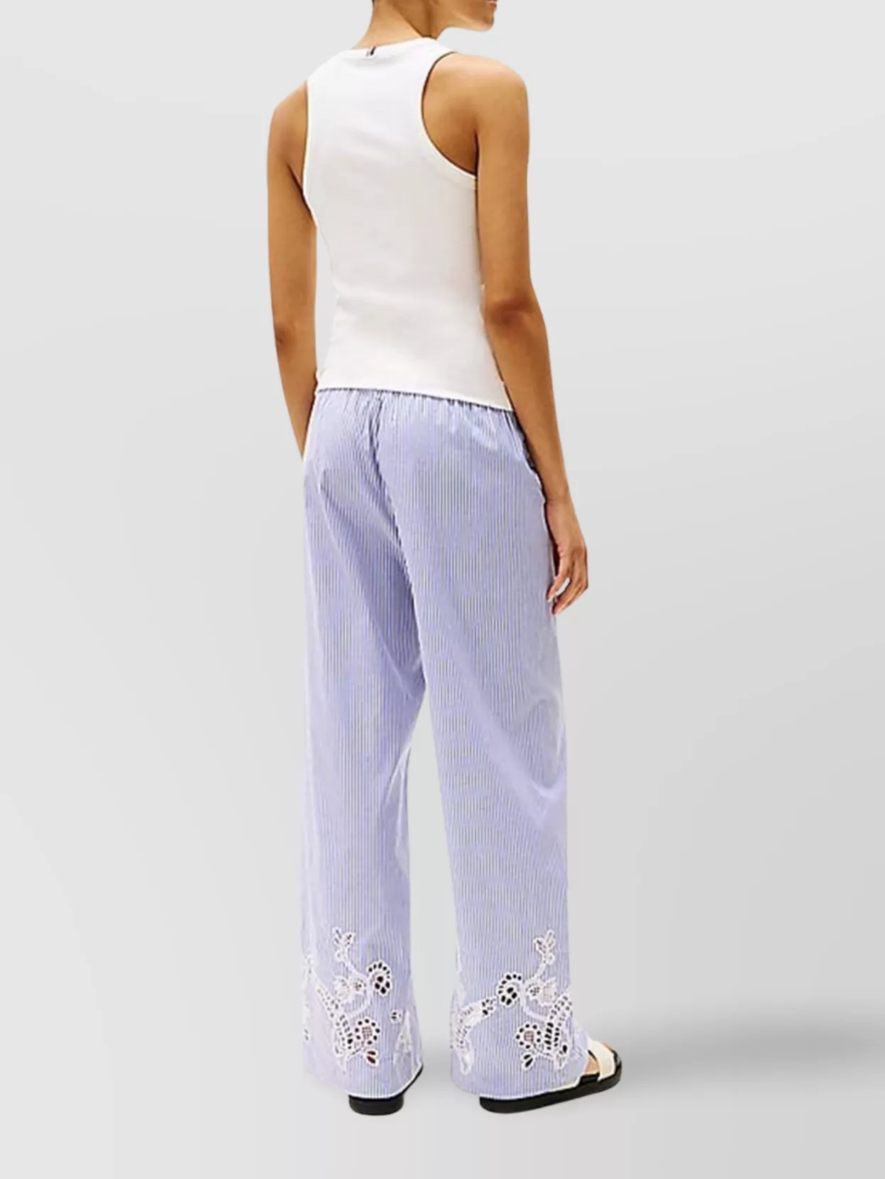 Tommy Hilfiger Textured Ribbed Tank Top