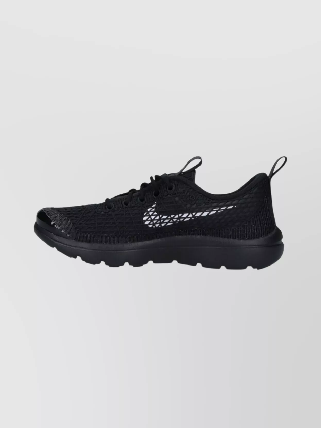 Comme Des Garçons Casual Round Toe Sneakers With Pull Tab