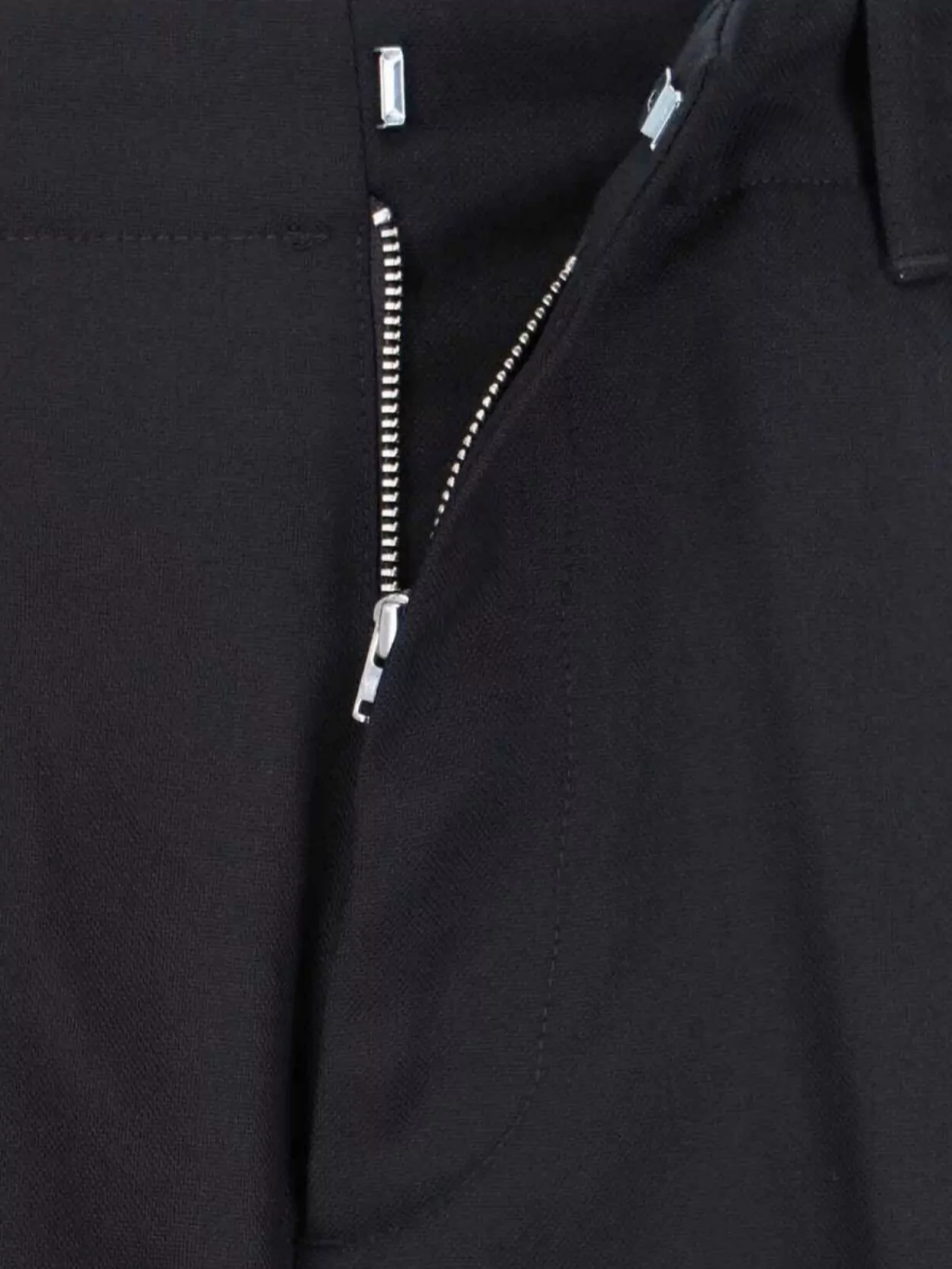 Our Legacy Straight Trousers With Belt Loops And Side Pockets In Black