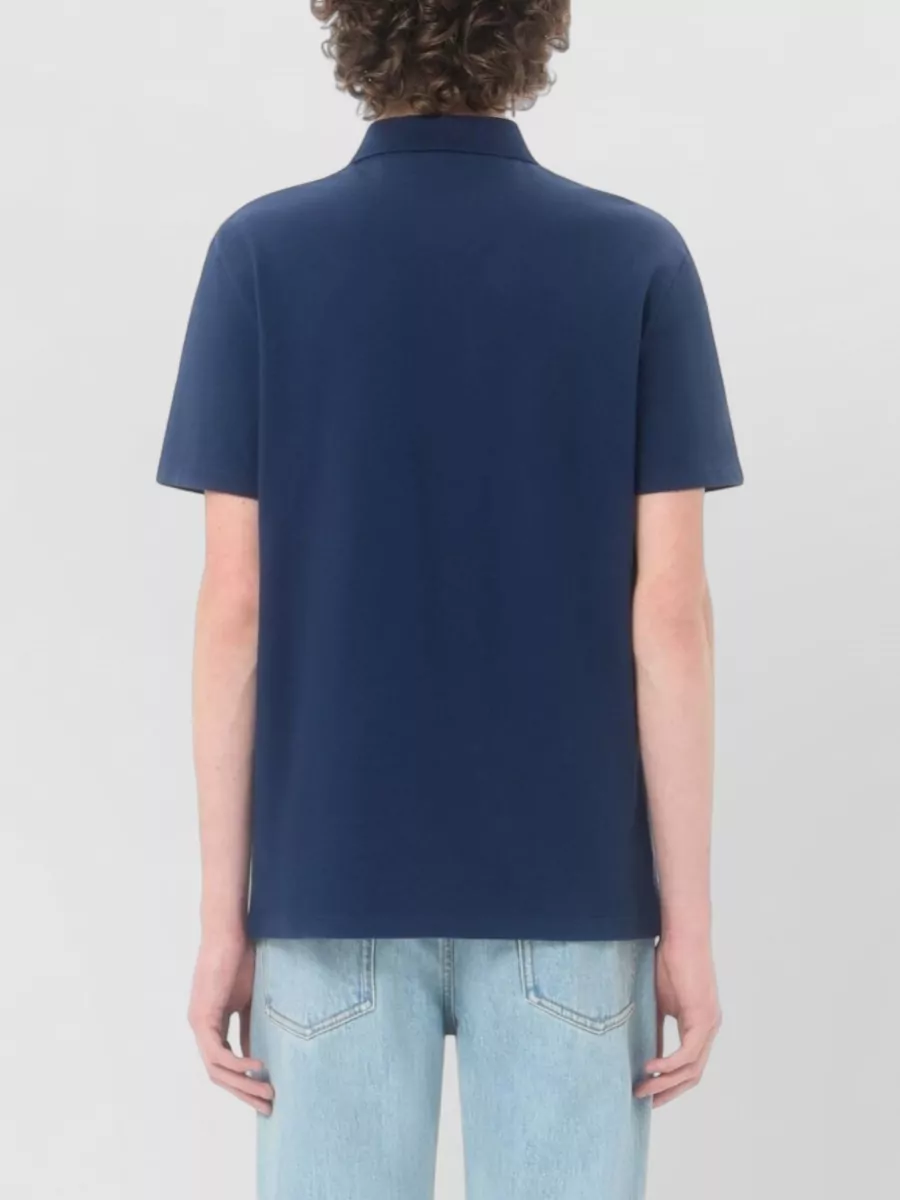 Valentino Cotton Piqué Regular-Fit Short-Sleeve Polo Shirt