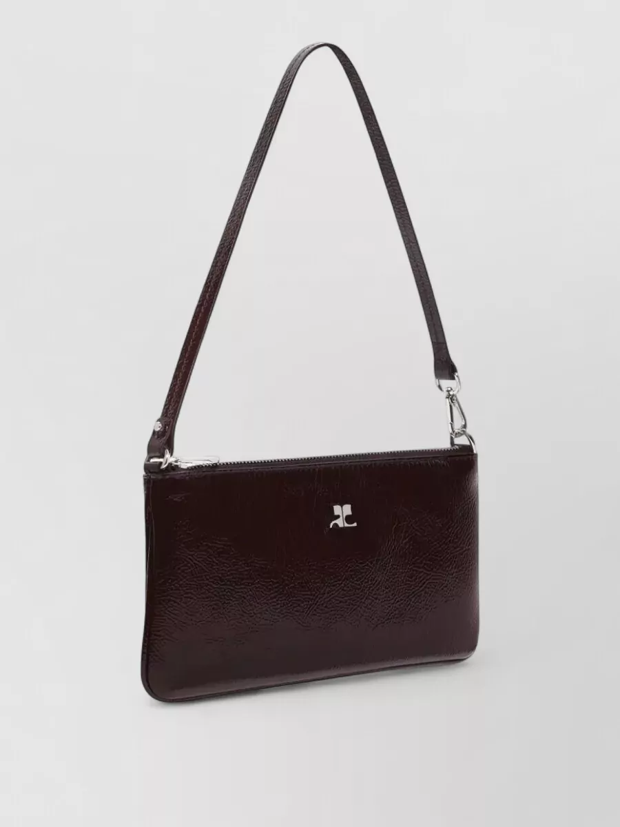 Courrèges Ac Shoulder Bag Leather Shoulder Bag