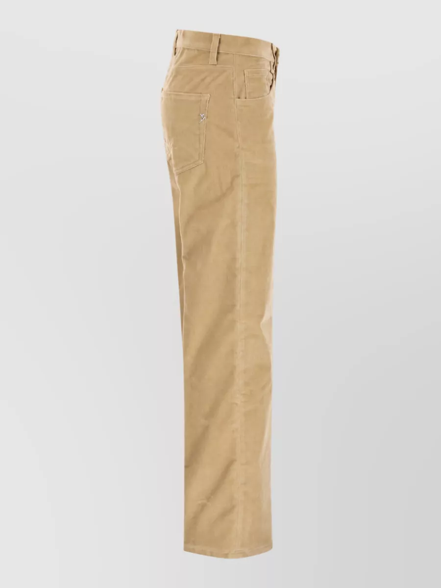 Dondup Corduroy Wide-Leg Trousers