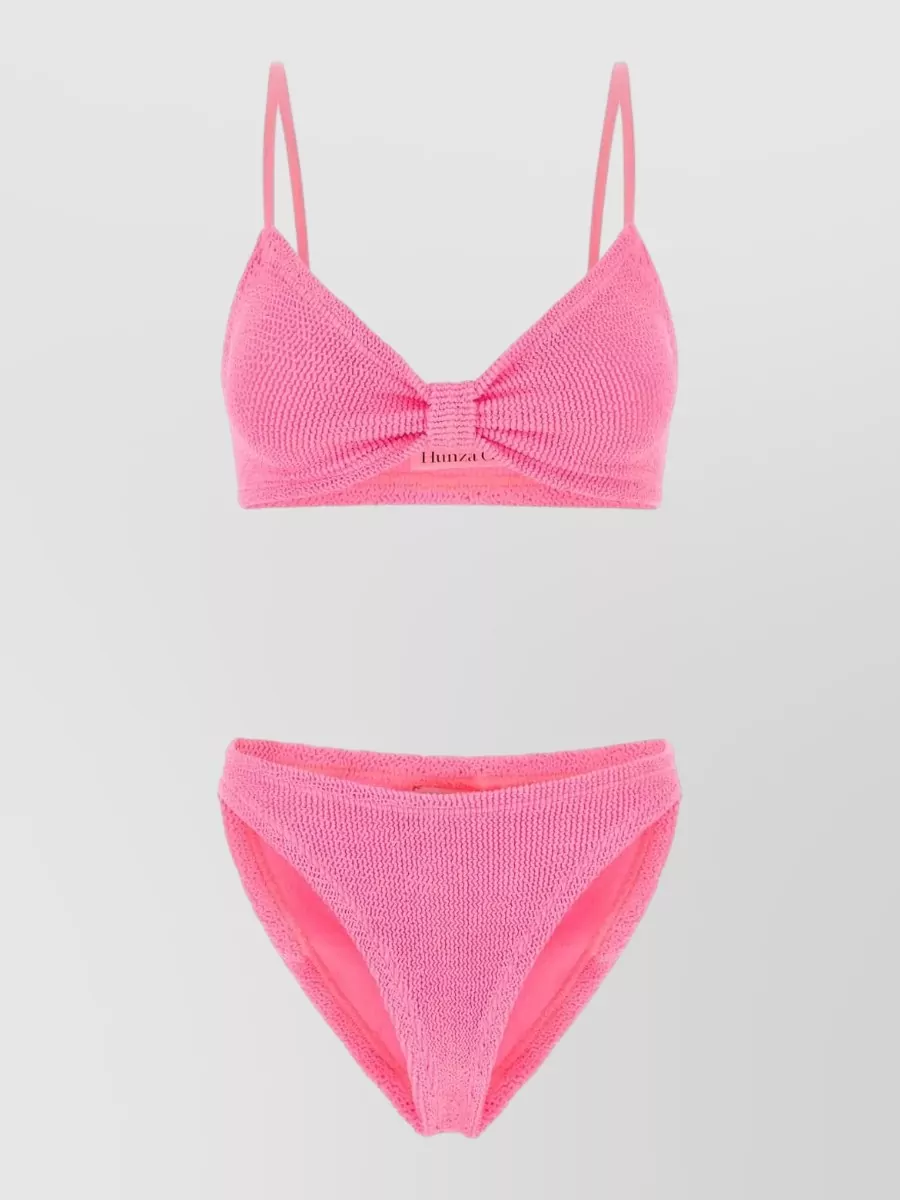 Hunza G stretch nylon bikini