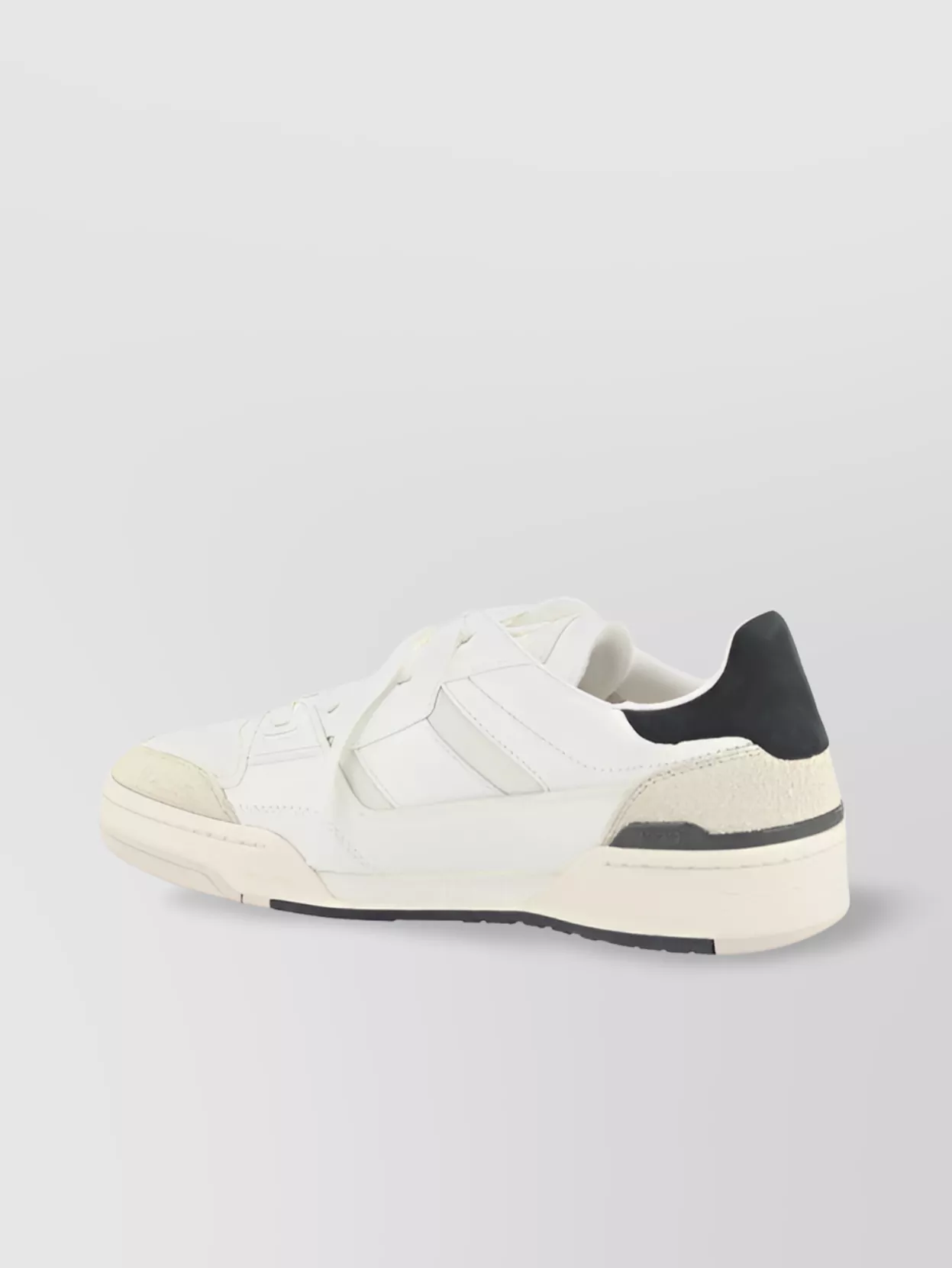 Axel Arigato Clay Leather Contrast Suede Sneakers