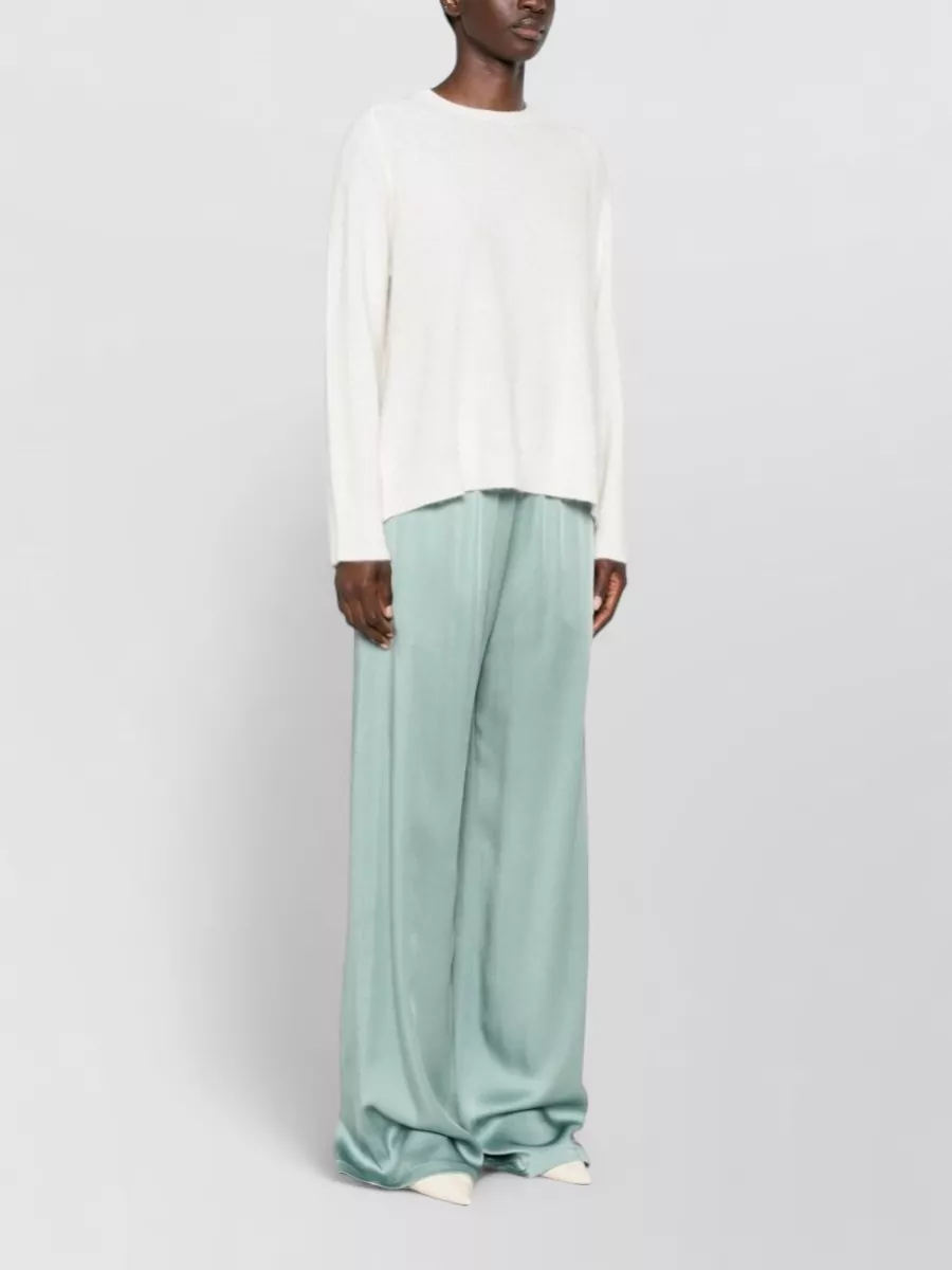 Fabiana Filippi Wool Silk Cashmere Sequin-Embellished Fine-Knit Sweater