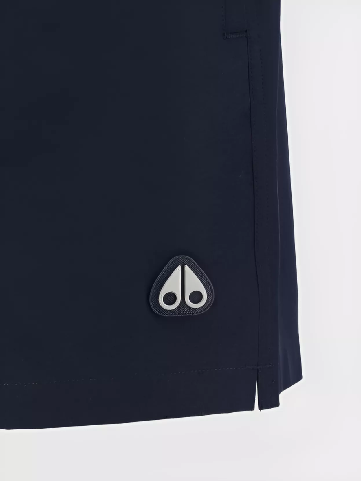 Moose Knuckles Logoed Swim Trunks With Side And Back Pockets