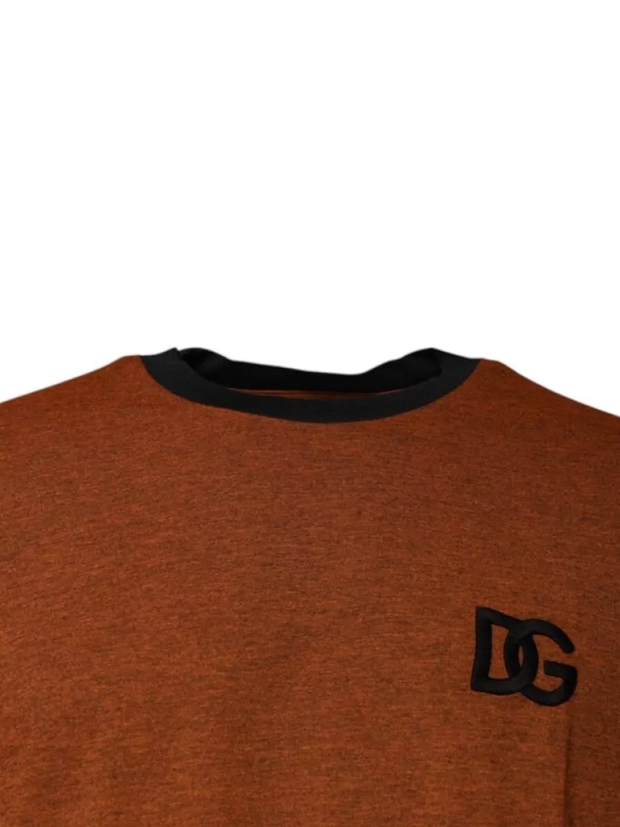Dolce&Gabbana Cotton Logo-Embroidered Crew-Neck T-Shirt