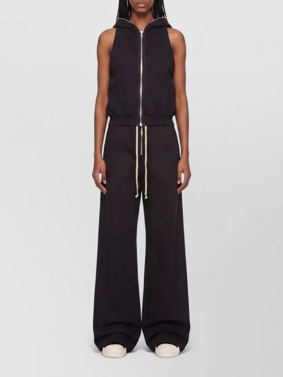 Rick Owens Drkshdw Ribbed Sleeveless Hoodie