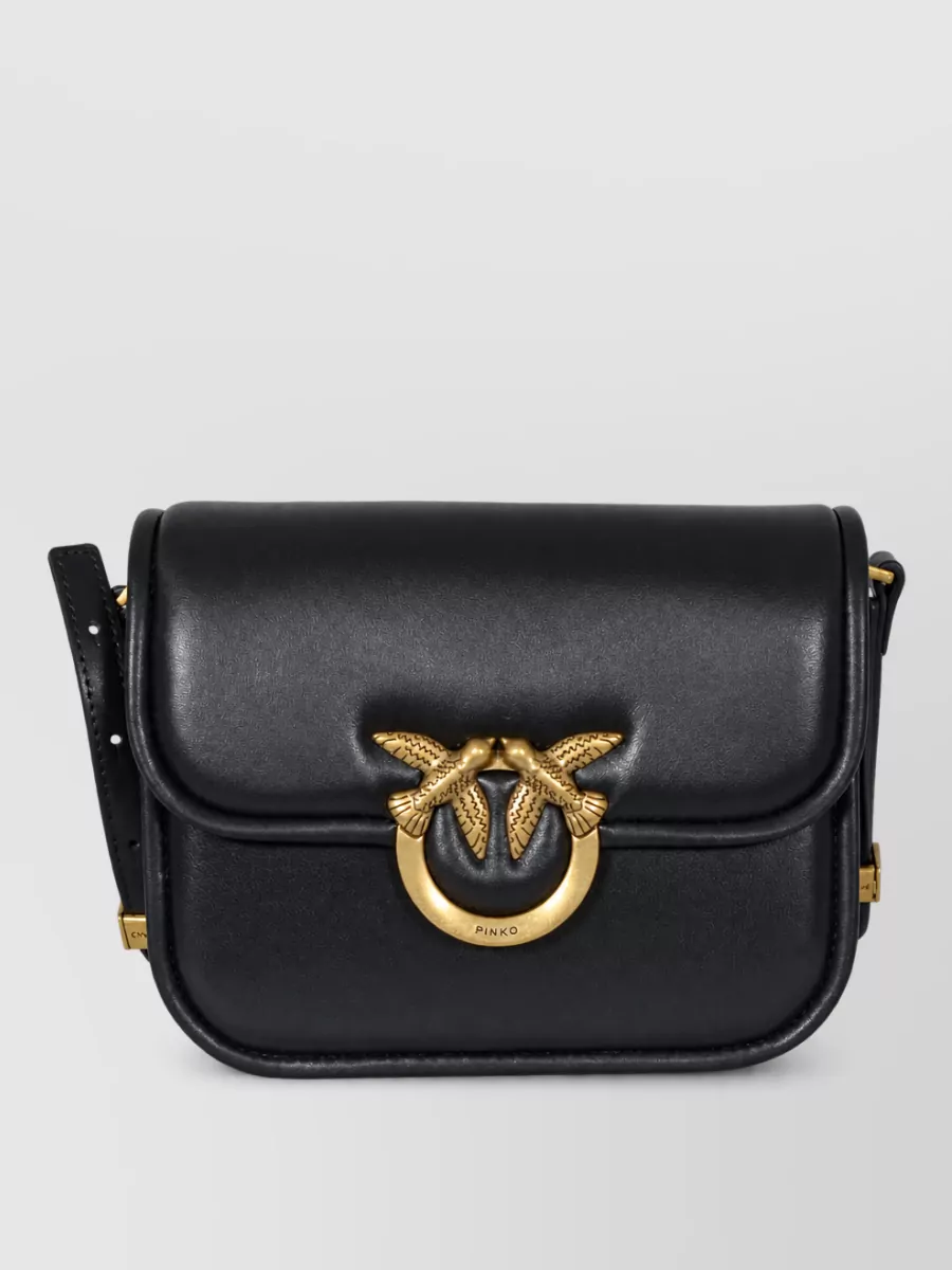 Pinko leather cross-body bag