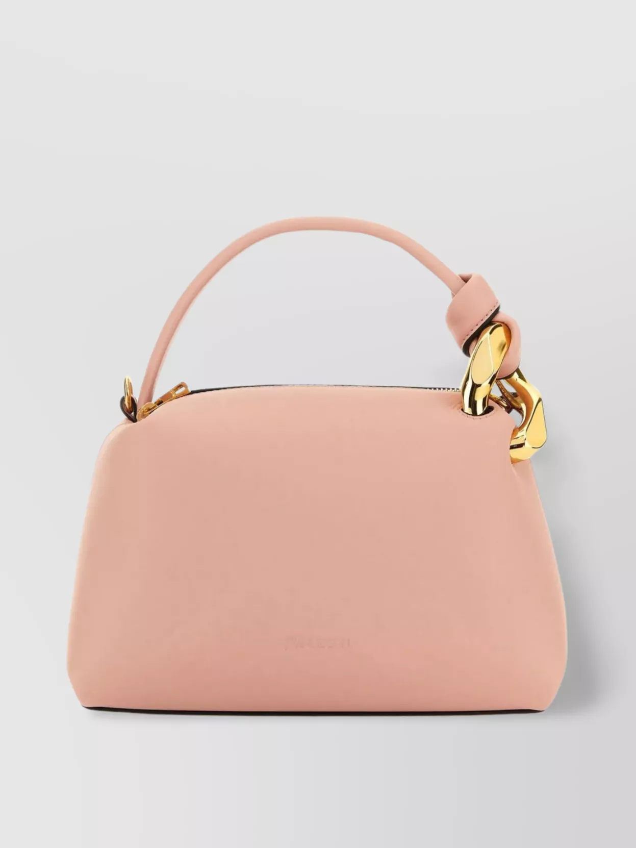 Shop Jw Anderson Small Jwa Corner Leather Handbag In Pink