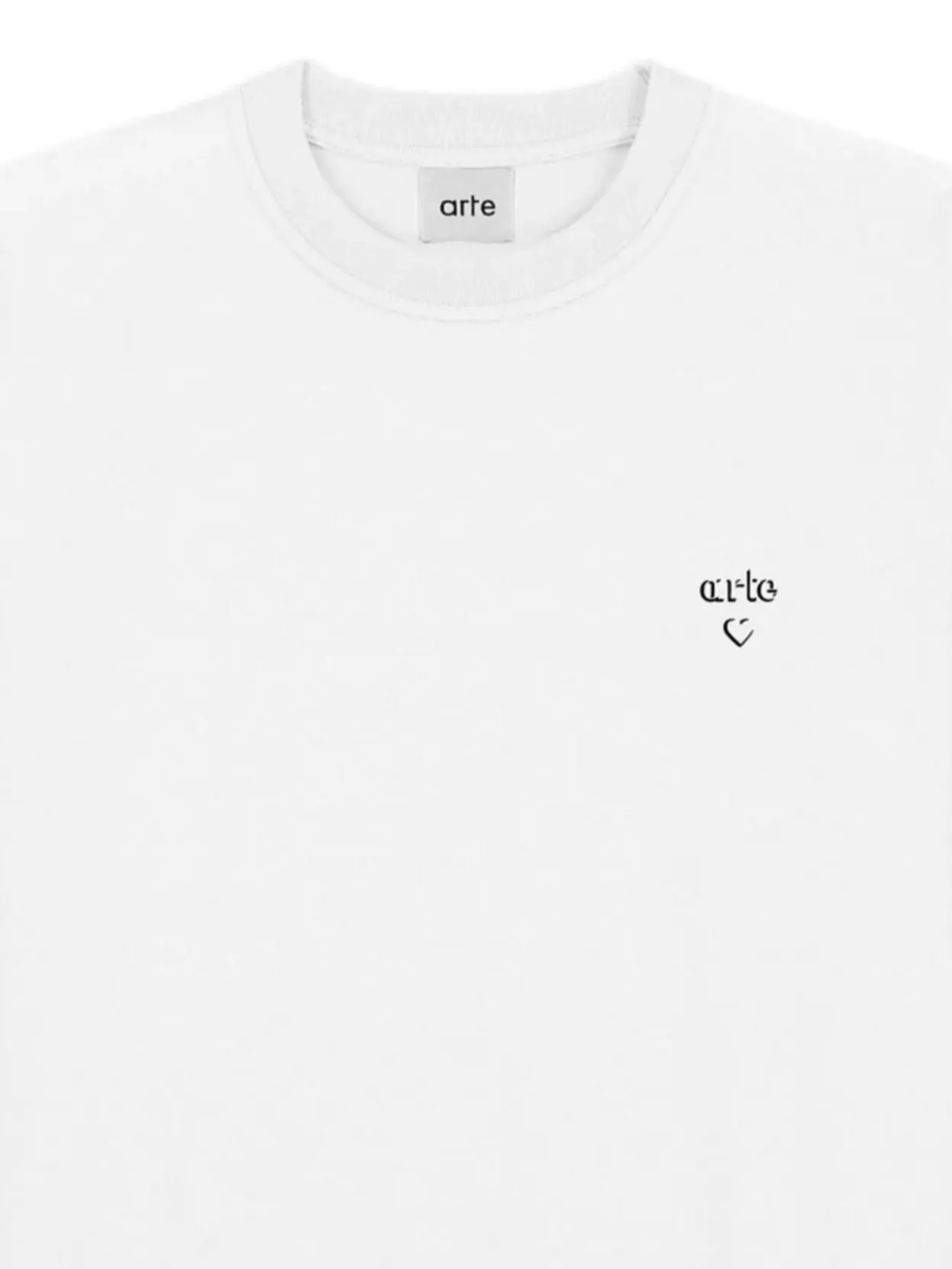 Arte Antwerp Heart Design Crew Neck T-Shirt
