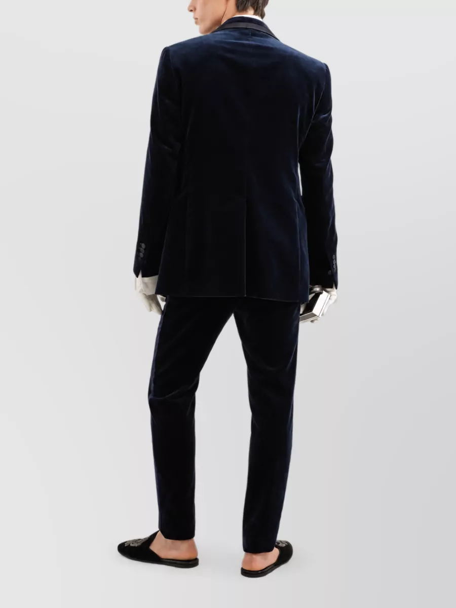 Dolce&Gabbana Velvet Classic-Fit Trousers