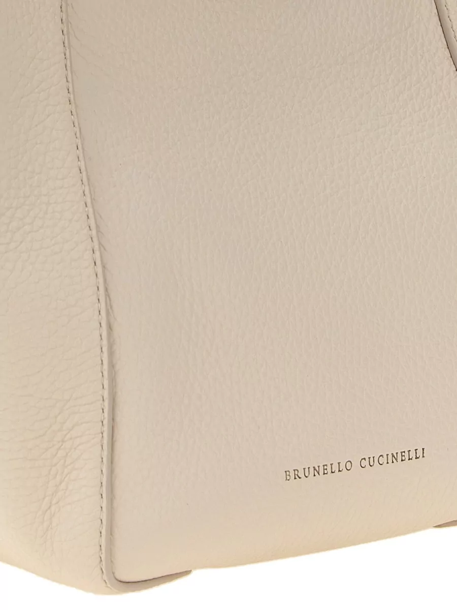 Brunello Cucinelli Soft leather shoulder bag
