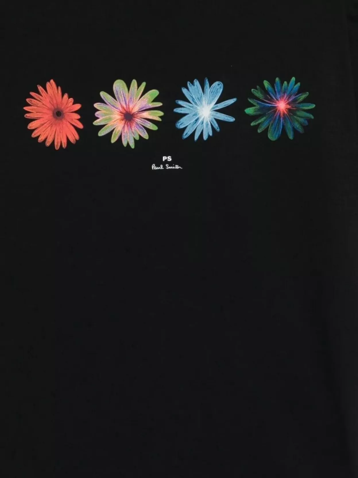Paul Smith Short Sleeve Floral Graphic T-Shirt