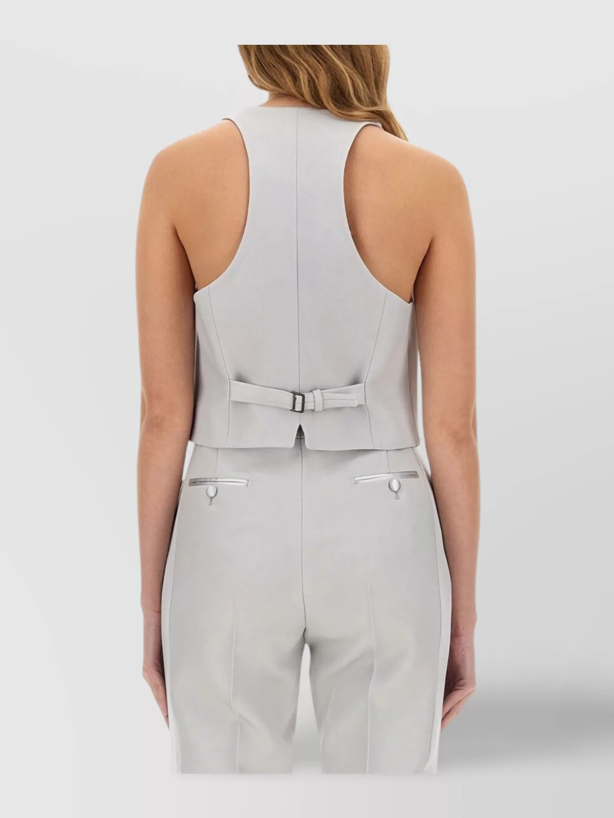 Shop Tom Ford Button Detailing Silk Wool Vest