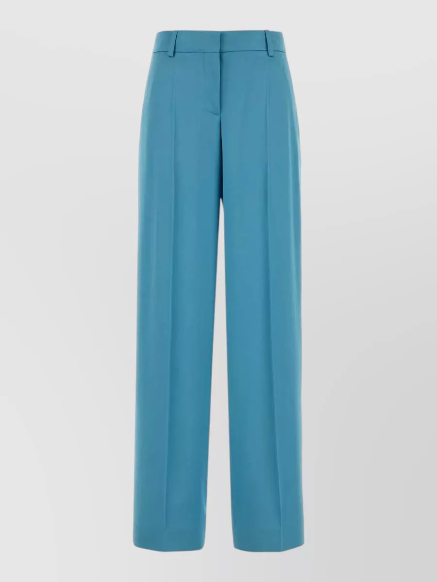 Stella Mccartney Satin Wide-Leg Trousers