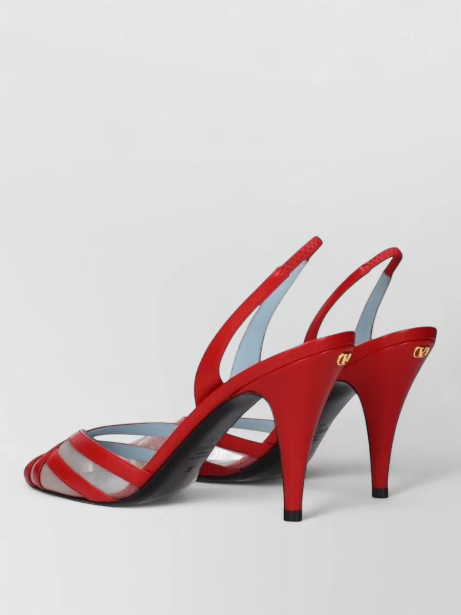 Valentino Garavani Leather Stiletto Heel Sandals