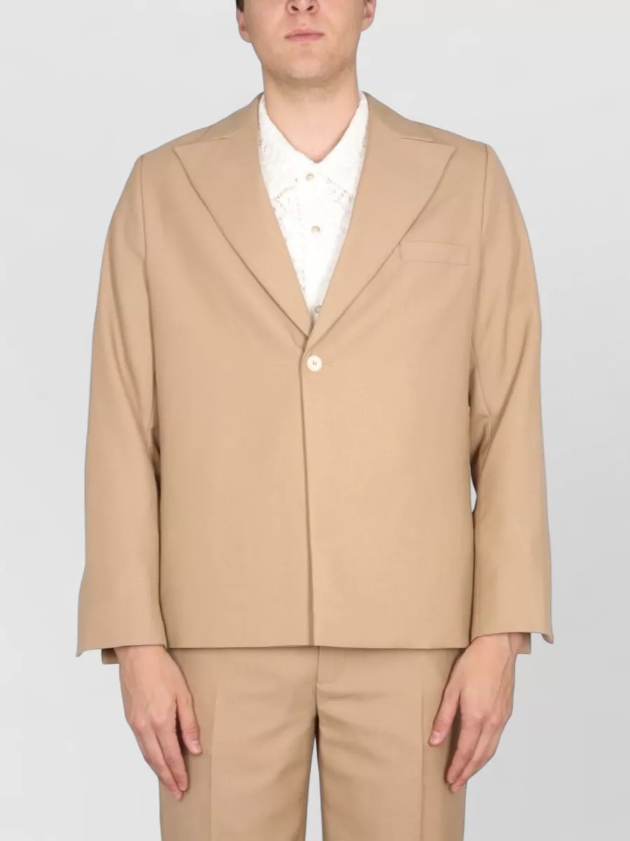 Séfr single-breasted suit jacket