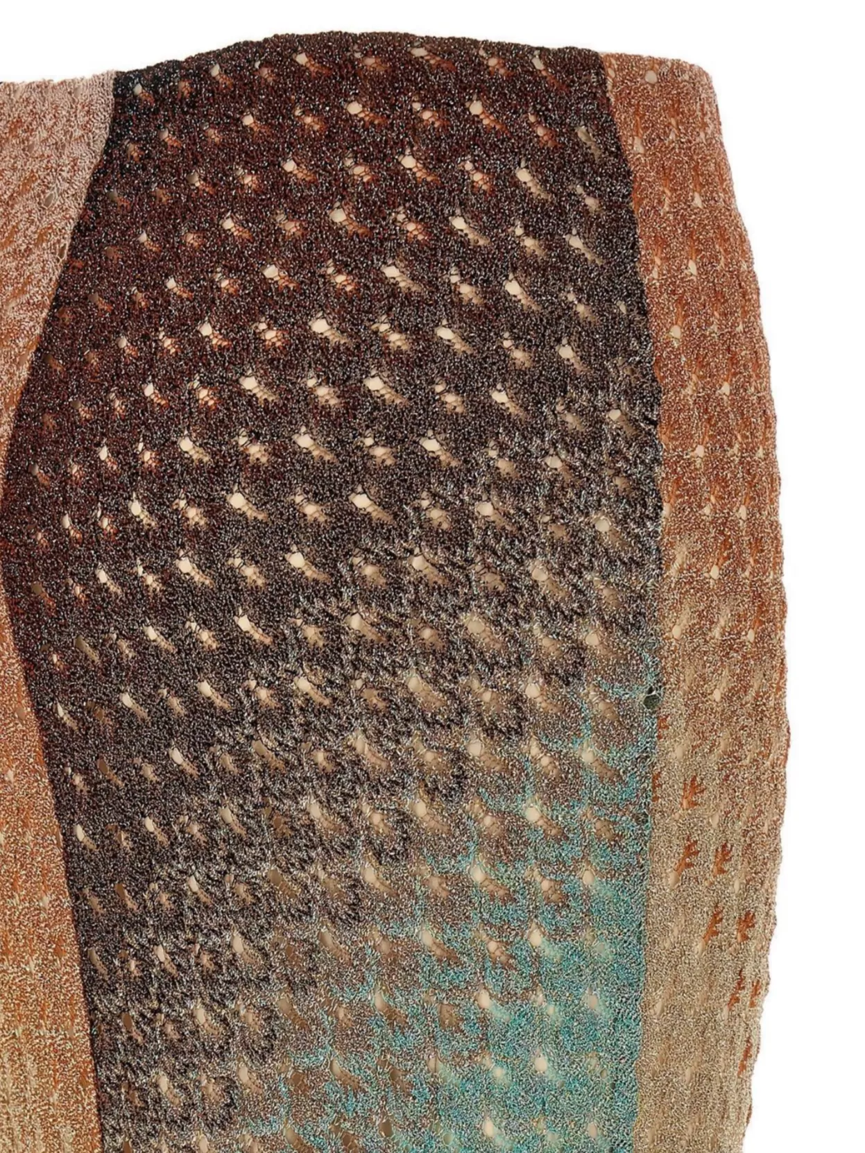 Shop Missoni High Waist Long Lace Skirt