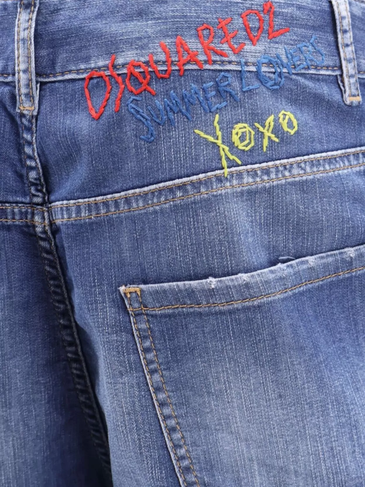 Dsquared2 Summer Lovers Denim Shorts