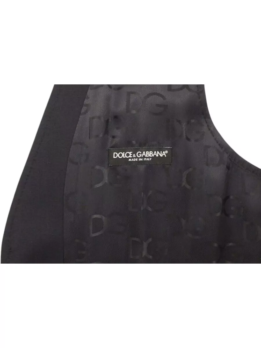 Dolce&Gabbana Wool V-Neck Waistcoat