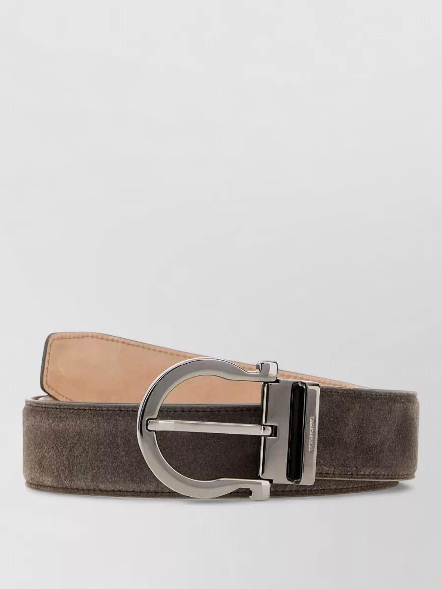 Ferragamo suede belt
