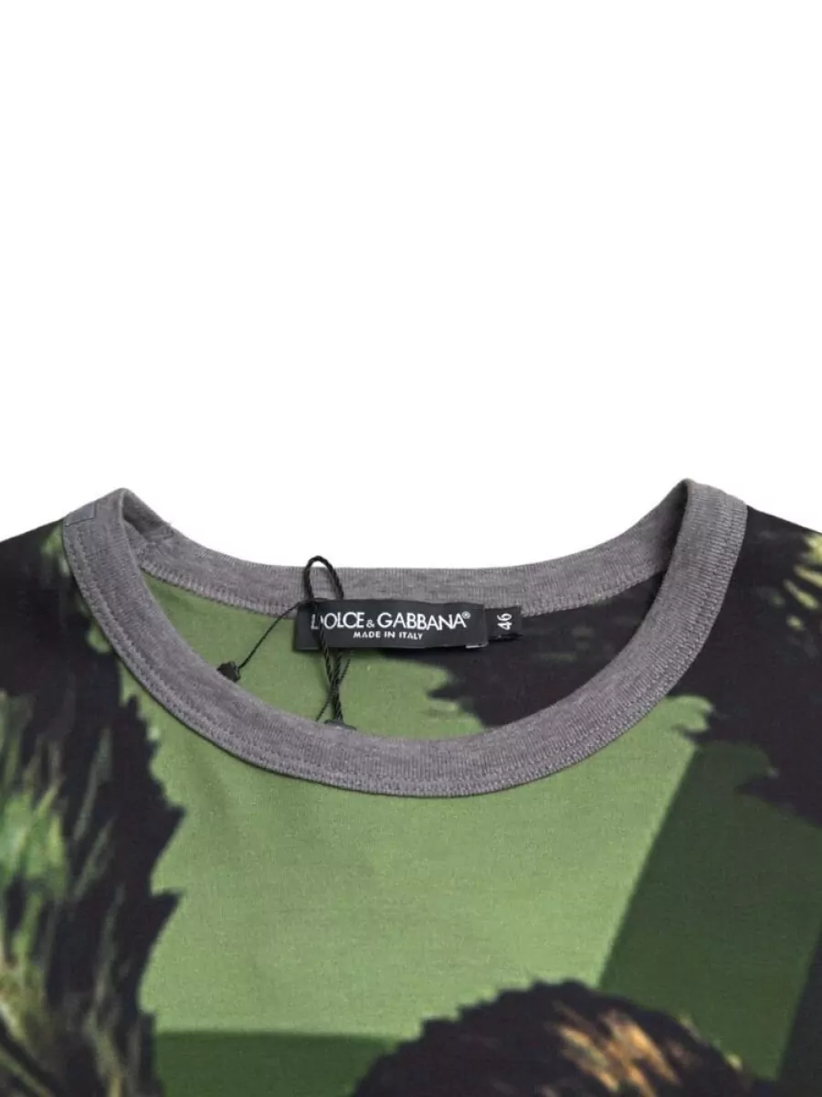 Dolce&Gabbana Cotton Printed Short-Sleeve T-Shirt