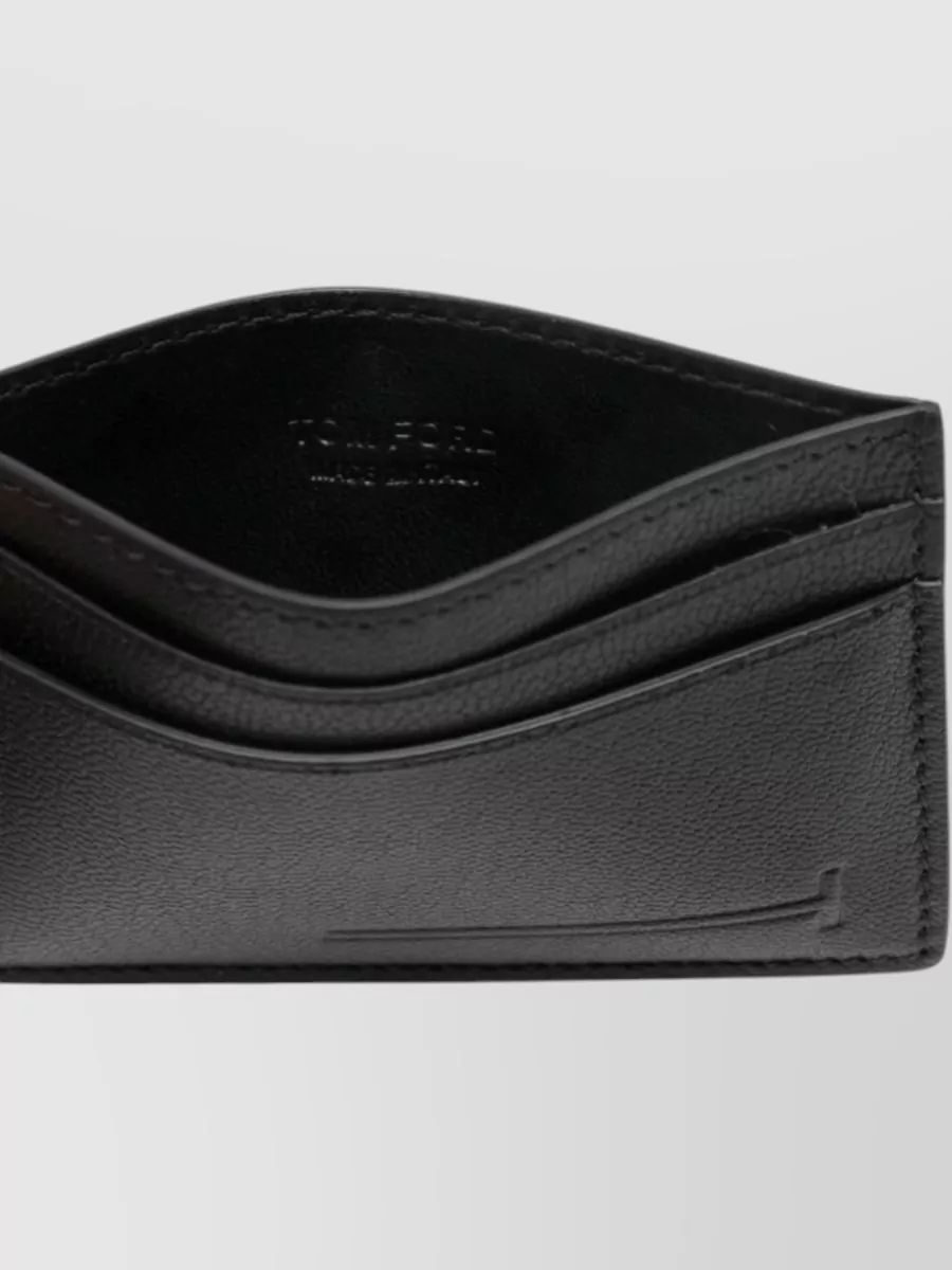 Tom Ford Leather Card Holder Compact Design