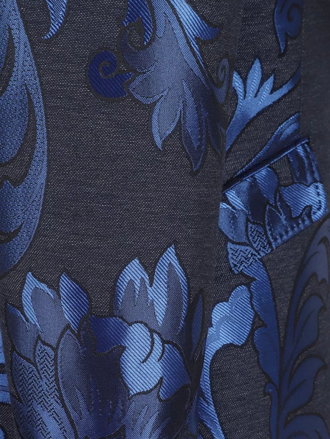 Etro Women's Floral Pattern Denim Jacket