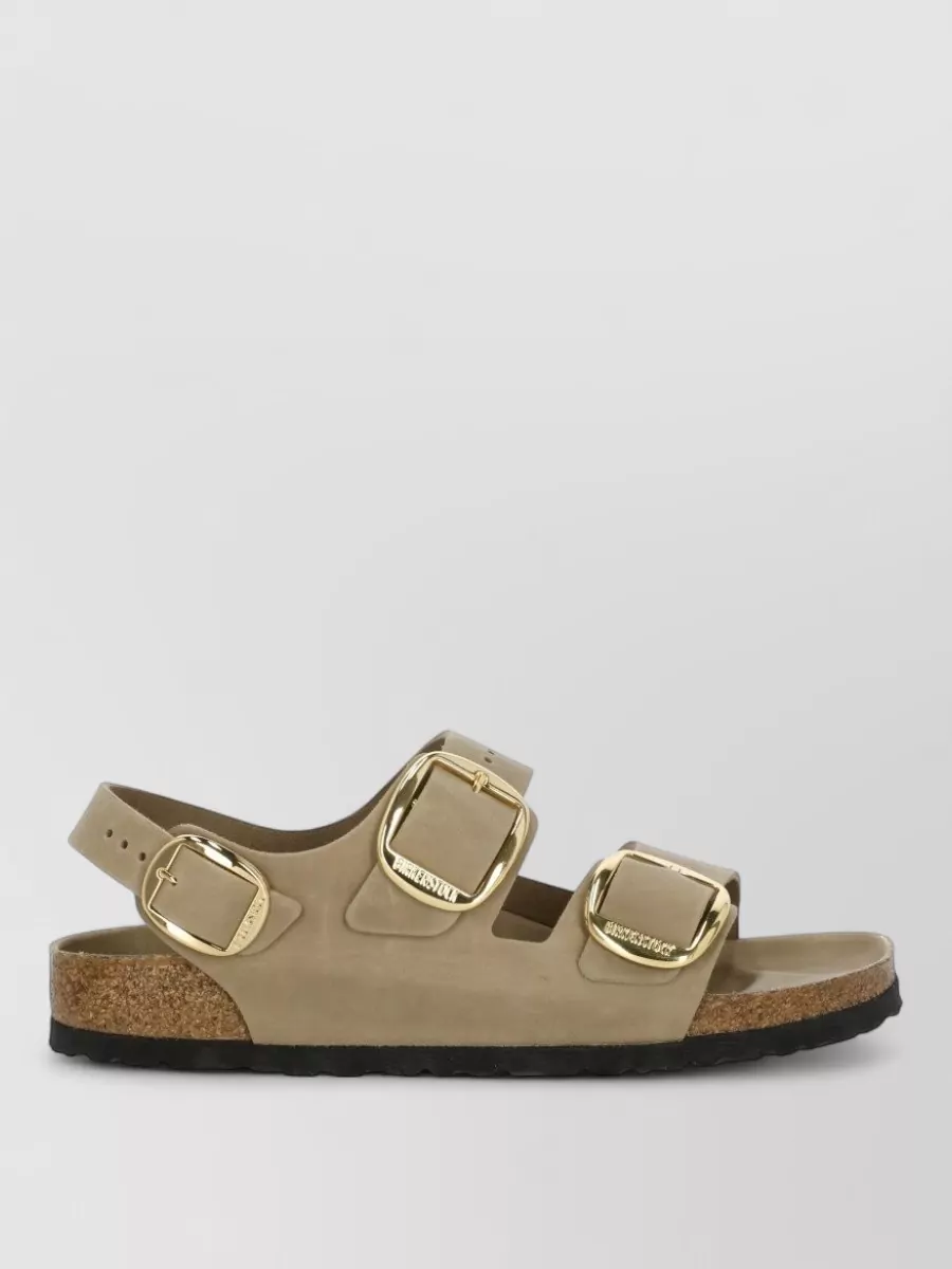 Birkenstock leather flat sandals