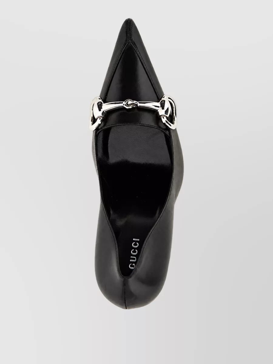 Gucci Leather Stiletto Pumps