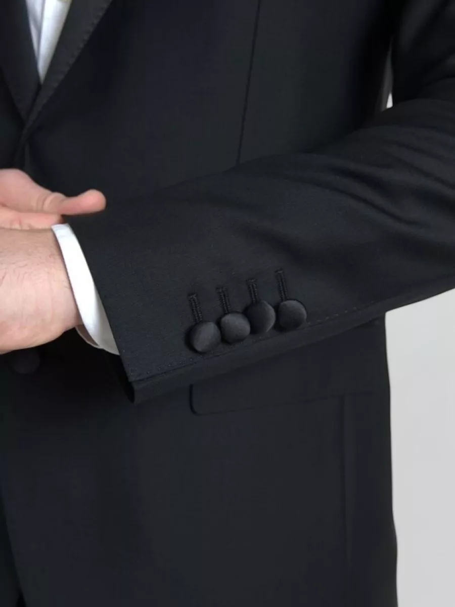 Dolce&Gabbana Wool Silk Single Breasted Blazer