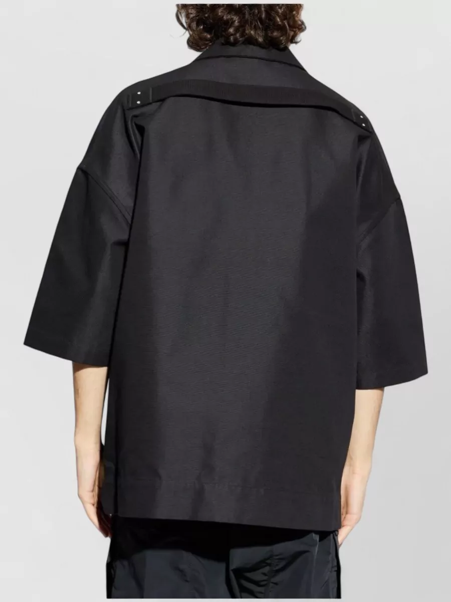 Rick Owens Short-Sleeve Shirt Jacket
