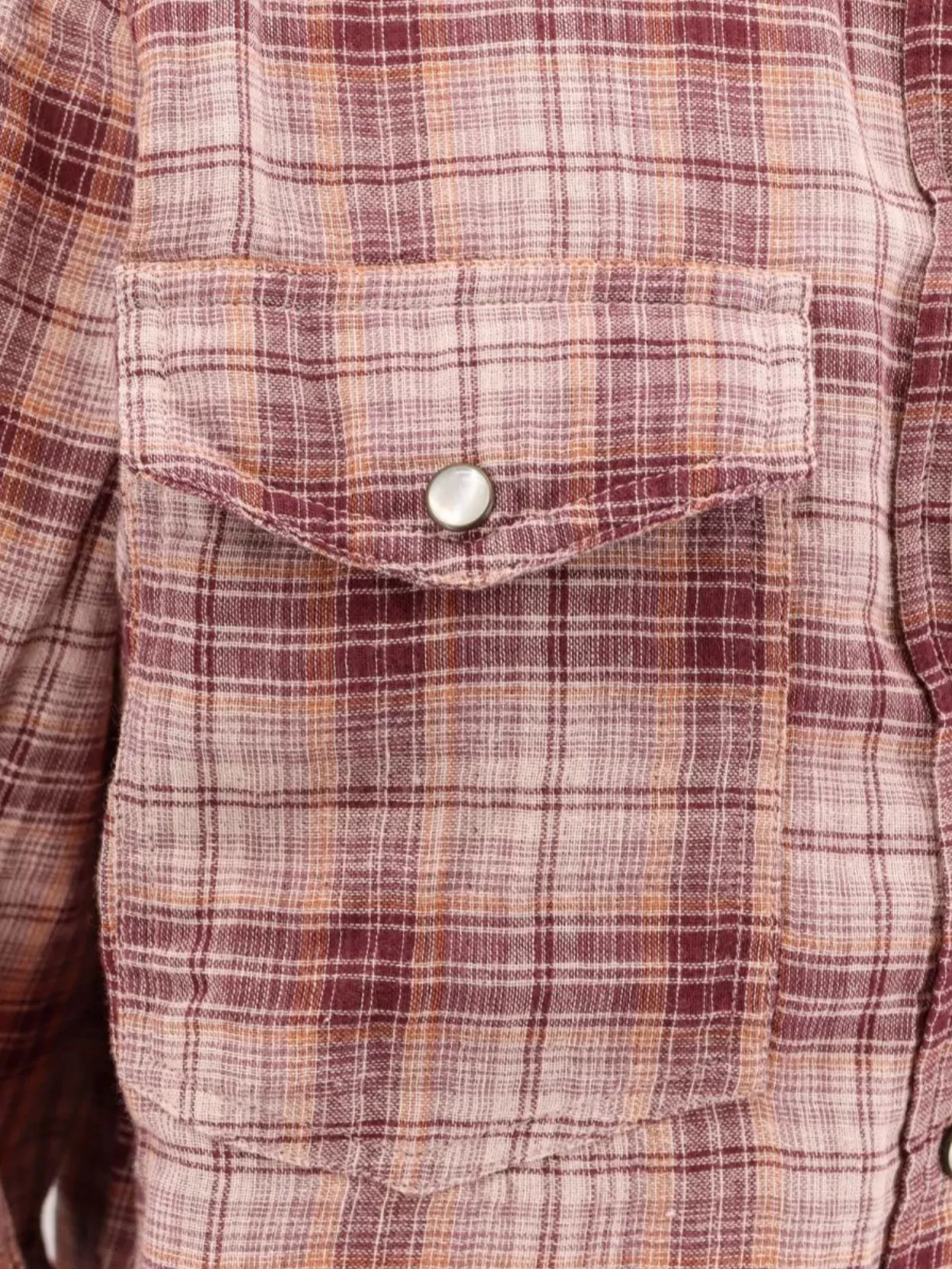Isabel Marant Étoile Plaid Cotton Shirt Featuring Breast Pockets In Pink