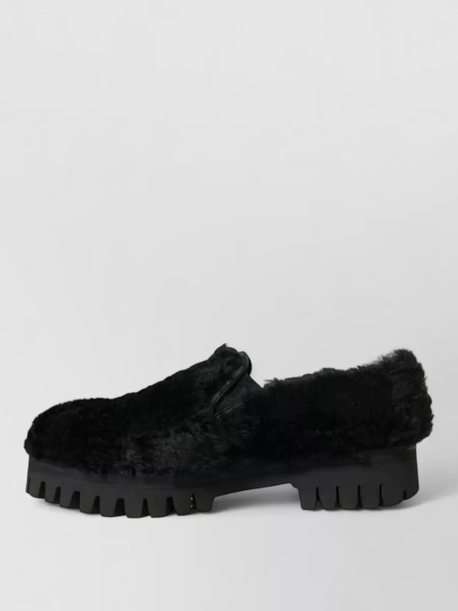 Dolce&Gabbana Leather Slippers