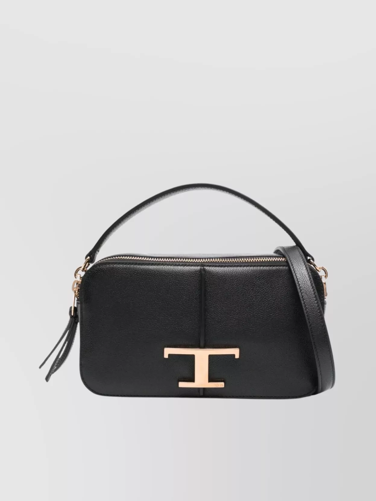Shop Tod's T Timeless Mini Leather Camera Bag