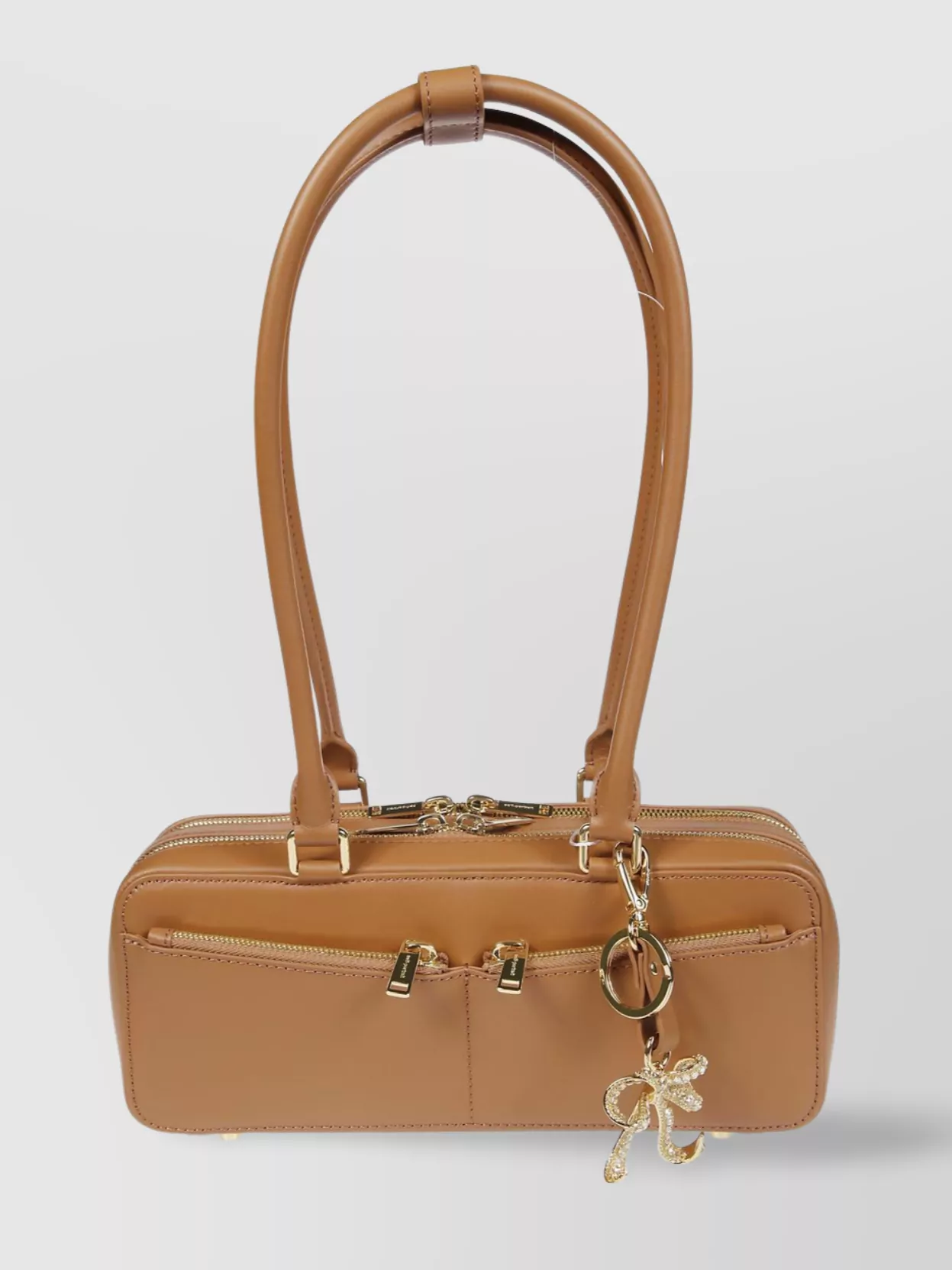 Self-Portrait Baguette Bag With Double Handles And Front Pocket